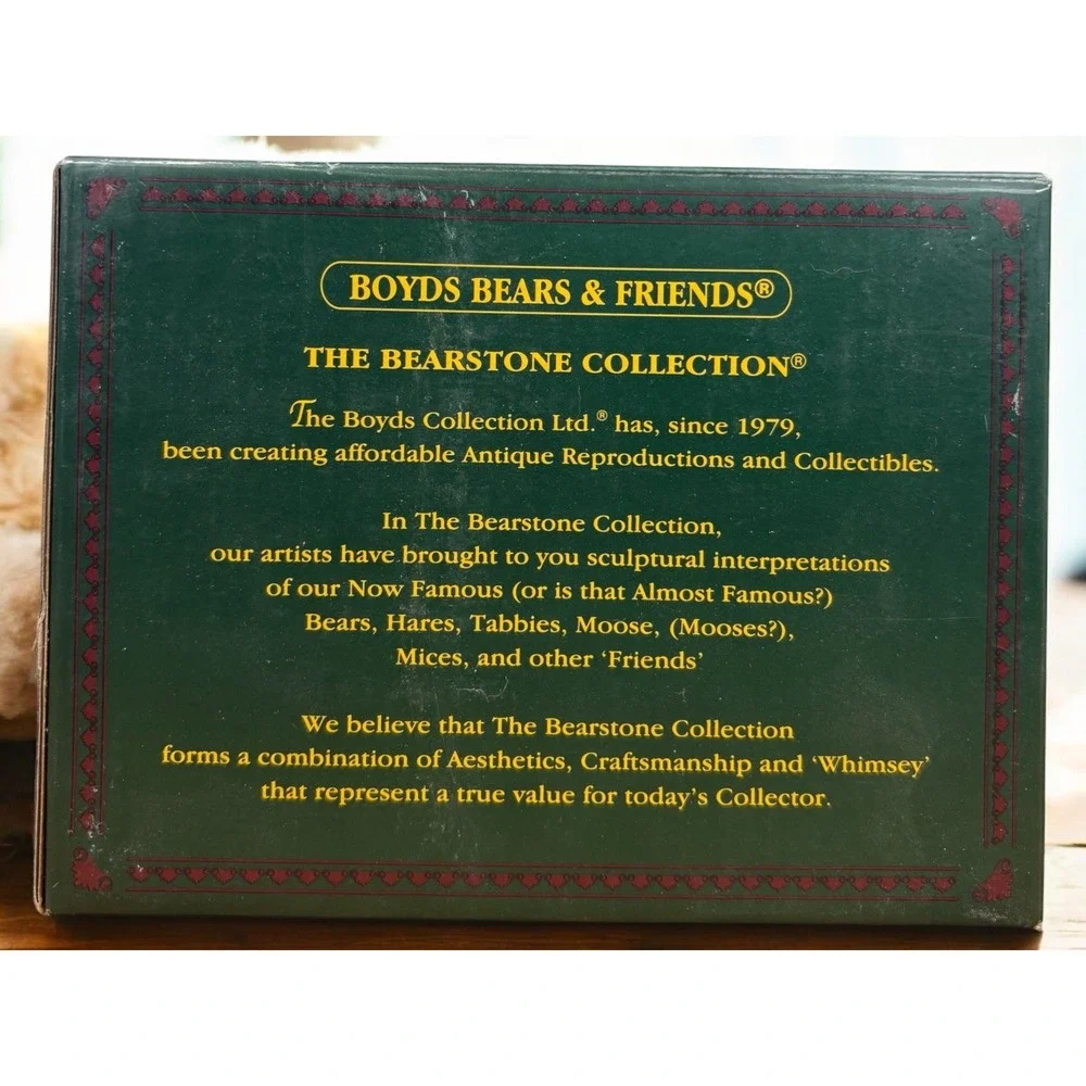 Boyd's Bear Rosemary Bearhugs...T.L.C. Nurse Figurine w/ Picture Frame #27359